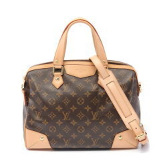 Louis Vuitton Retiro handbag Leather Monogram brown - Picture 1 of 8